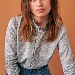 NWT Sezane Rox Shirt